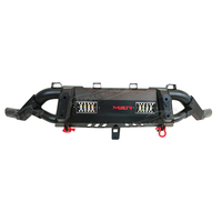 Pare-chocs avant en acier pour pick-up, barre de protection, barre anti-collision, pare-chocs avant avec feux LED pour Hilux Revo Ranger