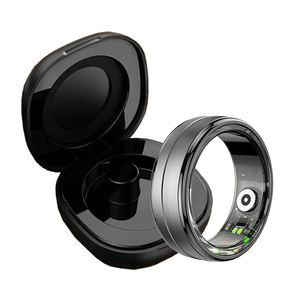 Nova Moda À Prova D 'Água Anel De Dedo Cuidados De Saúde Freqüência Cardíaca Monitoramento De Oxigênio No Sangue R06 Anel Inteligente Com Caixa De Carregamento - Product Image 1