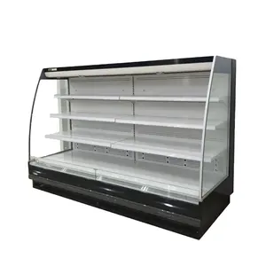 High Quality New Style Freezer With Air Curtain For Supermarket Cooling Fruit And Vegetables