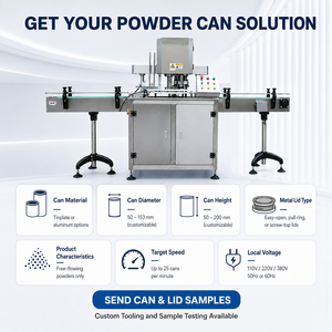 Macchina Sigillatrice per Lattine Industriale Automatica in Acciaio Inox 304 Servizio Personalizzato OEM ODM per Fabbriche di Alimenti e Bevande - Product Image 6