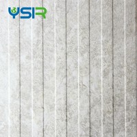 Panneau PVC gaufré effet pierre flexible et imperméable Linyi Yansen 4*8ft 4*9ft 4*10ft