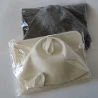 Ensemble de chapeaux de sauna en laine, protège les cheveux des dommages causés par la chaleur, confortables, doux et adaptés pour une utilisation en SPA et en hôtel