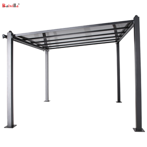 Auvent <span class=keywords><strong>de</strong></span> piscine à auvent <span class=keywords><strong>en</strong></span> aluminium blanc Style simple moderne pour parking et garage-Prix <span class=keywords><strong>en</strong></span> vente - Product Image 1