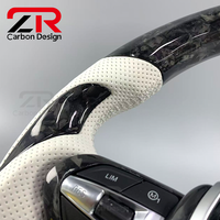 Volant de direction en fibre de carbone forgée personnalisé pour l'intérieur de la voiture, pour BMW F10 F20 F22 F23 F30 F32 F34 F36 F15 F16 F48 F01 F02