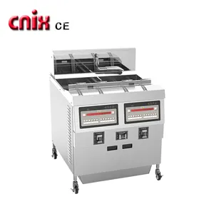 OFG-322L broasted kip machine gebruikt Open friteuse kfc kip frituren gas open friteuse