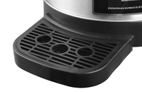 Base en acier Série 25L d'eau simple paroi en acier inoxydable chaudière à eau urne avec couvercle en plastique