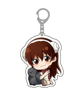 Porte-clés en acrylique <span class=keywords><strong>Dr</strong></span>.<span class=keywords><strong>STONE</strong></span> TV <span class=keywords><strong>Anime</strong></span> Toy Senku Ishigami Gen Asagiri Ryusui Nanami Soyuz Kirisame Homura Momiji, pendentif de sac, cadeau - Product Image 2