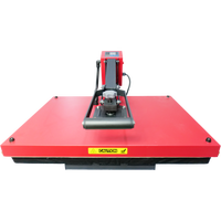 Vente d'usine : Presse à chaud semi-automatique à sublimation DTF 40*60CM avec imprimante à plat pour T-shirts, vêtements, tapis de souris