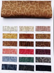 स्टॉक लॉट 0.9 मिमी चमकदार तेंदुए प्रिंट सोफे कार सीट कुशन जूते कपड़े के लिए कृत्रिम पु चमड़े - Product Image 3