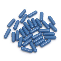 Capsules végétaliennes HPMC taille 000, couleurs personnalisées pour vitamines, séparation des capsules, impression de logo prise en charge