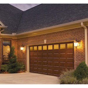 <span class=keywords><strong>Porte</strong></span> <span class=keywords><strong>de</strong></span> <span class=keywords><strong>garage</strong></span> <span class=keywords><strong>sectionnelle</strong></span> isolée résidentielle personnalisée 12 x 7, finition imitation bois, fournisseur d'or, style coulissant en métal, verre - Product Image 5