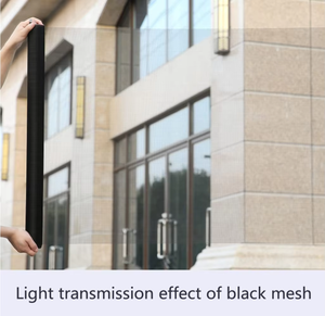 कस्टम डिय फायरप्रूफ मच्छर बग-प्रूफ अदृश्य ग्लास्फाइबर फाइबर फाइबर शीसे तार जाल खिड़की का दरवाजा कीट स्क्रीन फ्लाई नेट आधुनिक - Product Image 3