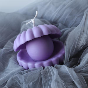 B-3089 bricolage grande perle <span class=keywords><strong>coquille</strong></span> bougie <span class=keywords><strong>moule</strong></span> INS décoration <span class=keywords><strong>de</strong></span> la maison bougie parfumée <span class=keywords><strong>moule</strong></span> en <span class=keywords><strong>Silicone</strong></span> - Product Image 5