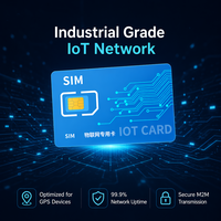 Cartes SIM industrielles 4G LTE avec applications Android et iOS, garantie 1 an pour les traceurs GPS mondiaux, les appareils M2M et IoT à distance