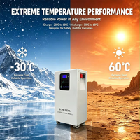 Batterie au lithium empilable 51,2 V 314 Ah 16 kWh à performance stable avec câbles de connexion pour système solaire, idéale pour les cabanes de vacances – Approvisionnement direct usine