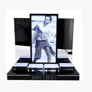 Quầy Nước Hoa Trang Điểm Thẩm Mỹ Viện Bàn Đứng Trưng Bày Mỹ Phẩm Với Đèn Led - Product Image 1