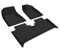 2023 accessoires intérieurs populaires tapis de sol de voiture TPE tapis de sol de voiture 3D TPE personnalisés pour Golf 6