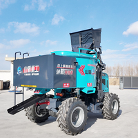 Livraison Gratuite Bétonnière Mobile Autochargeante à Ouverture Plate 2m³ 3m³ 4m³ 6m³