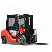 Chariot élévateur électrique 2 tonnes avec livraison gratuite, batterie lithium personnalisable, chariot élévateur électrique 2-3 tonnes, mini chariot élévateur pour entrepôt, conforme CE