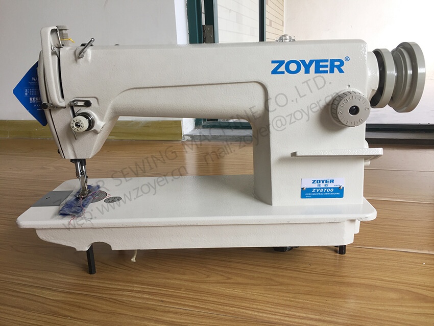 ZY8700 zoyer本縫い単針フラットベッドミシン工業用| Alibaba.com