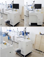 Machine de marquage laser à fibre CNC Raytu 100W, refroidissement par air, graveur métallique avec logiciel EZCAD, scanner ZBTK et lentille CSDQ