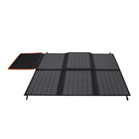 Panneau solaire jour et nuit en gros 200w plus grand rechargeable usb camping mobile chargeur pliable panneaux solaires portables pliables