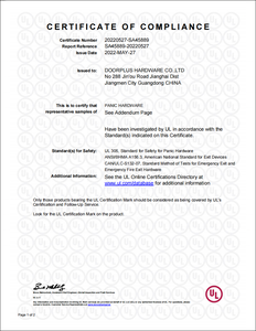 Cửa Cảm Ứng Thanh Hoảng Loạn Phần Cứng Sắt Ống Hoảng Loạn Thoát Thiết Bị Cho Cửa Khẩn Cấp Đẩy Lên Hoảng Loạn Thanh Cửa Khóa - Product Image 5