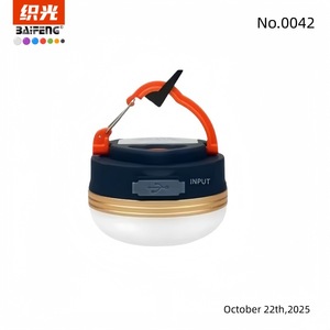 Camping <b>Lamp</b> <b>Led</b> Light 70mm Usb Charging Portable Outdoor Tent Light With Hook Magnetic Base - Product Image 2