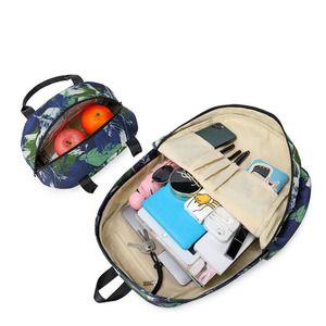 Mochila escolar de bolsillo <span class=keywords><strong>para</strong></span> <span class=keywords><strong>adolescentes</strong></span>, Enfriador de almuerzo, con estampado de flores personalizado <span class=keywords><strong>para</strong></span> niños, 24 horas de duración, moda en línea - Product Image 5