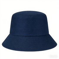 Chapeau Bob Classique Imperméable en Polyester Anti-UV Respirant Unisexe, Logo Personnalisé Accepté pour la Pêche, la Randonnée et les Voyages en Extérieur