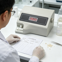 Professional Tablet Hardness Tester with Adjustable Pressure Range for Material Research