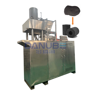 New automatic stainless steel hydraulic press for coconut shell charcoal processing and producing high-quality charcoal - Product Image 1