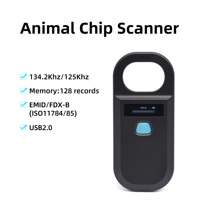 Microchip Scanner 1000 registra un gran almacenamiento de datos, carga en el PC, distancia de escaneo, aumento de velocidad