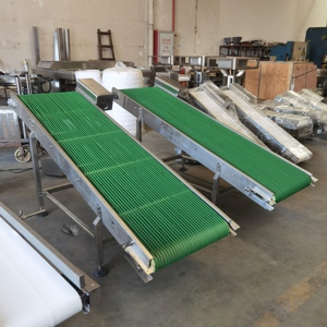 Modüler bant konveyör paslanmaz çelik çerçeve ve PP plastik kemer ile 304 meyve endüstrisi için gıda için yeni örgülü konveyör bandı - Product Image 3