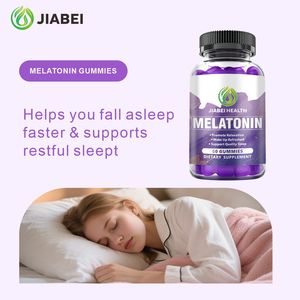 Integratore Vegano di Melatonina in Gommose per Adulti, Aiuta a Dormire Meglio, Produzione Diretta Jiabei - Product Image 6