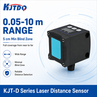 Sensor Laser Jangkauan Luas KJT-D 0.05-10m, Titik Buta Minimum 5cm untuk Deteksi Jarak Penuh