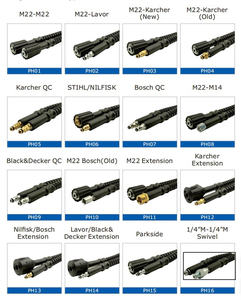180bar 2610psi <span class=keywords><strong>tuyau</strong></span> de nettoyeur <span class=keywords><strong>haute</strong></span> <span class=keywords><strong>pression</strong></span> <span class=keywords><strong>tuyau</strong></span> de lave-auto de remplacement en pvc <span class=keywords><strong>pour</strong></span> machine de nettoyage domestique karchers - Product Image 5