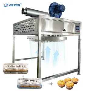 CE-certificated Cupcake bake automatic demould machinefor pie food Baking packaging line