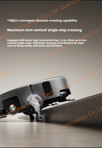 RC <span class=keywords><strong>Xiaomi</strong></span> <span class=keywords><strong>Mijia</strong></span> 6 MAX เครื่องดูดฝุ่นหุ่นยนต์ที่มี35000PA ขยายภายนอกสามชั้นเพื่อความครอบคลุมสูงสุดและการเป่าลมร้อน - Product Image 5