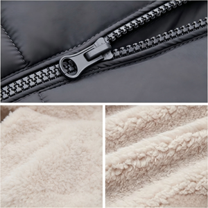 Fournisseur d'or <span class=keywords><strong>Manteau</strong></span> d'hiver utilitaire à capuche pour garçons, personnalisé, épais, doublé en <span class=keywords><strong>sherpa</strong></span>, imperméable et respirant, avec rembourrage pour enfants - Product Image 3