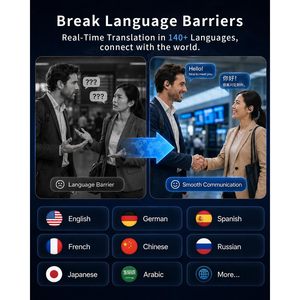 Audífonos de Traducción IA T22 Inalámbricos 5.0 con Cancelación de Ruido y Estuche de Carga para Llamadas y Música - Product Image 3