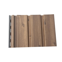 Embalado en cartón PVC Soffit Board 12 paneles por caja Soffit Paneles de techo