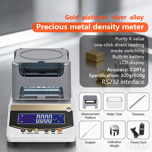 Máquina Portátil para Prueba de Pureza de Oro, Probador de <span class=keywords><strong>Densidad</strong></span> de <span class=keywords><strong>Metales</strong></span> Preciosos con Interfaz de Impresión RS232 - Product Image 3