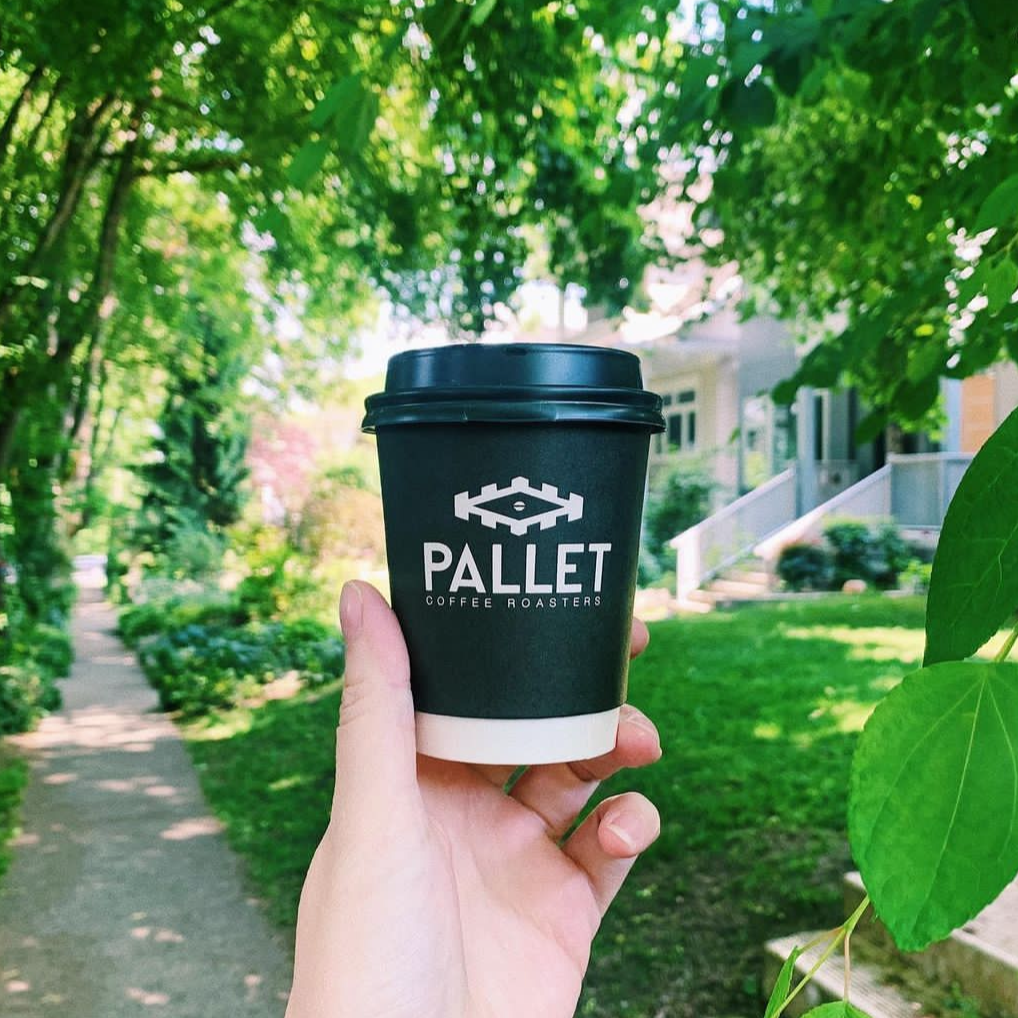 AT PACK 4oz 8oz 10oz 12oz 16oz 20oz 24oz Pink Coffee Cups Disposable Paper Coffee Cups With Lids