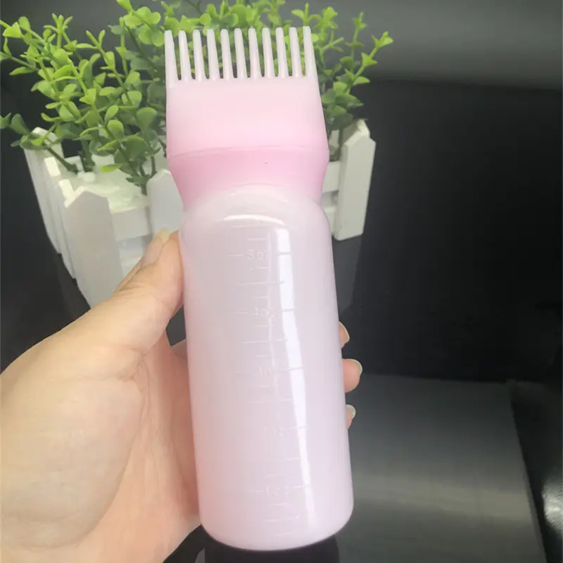 Haar färbemittel Flasche Applikator Pinsel Abgabe Salon Haar Färbung Färben Neue leere Haar färbemittel Flasche mit Applikator Pinsel Disp