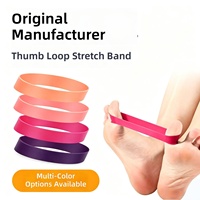 Bande de Résistance Professionnelle TPE pour Hallux Valgus, Correcteur d'Exercice Élastique pour la Rééducation et le Renforcement du Pouce
