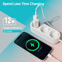 Soulmate Android Ponsel Multi Bangsa Universal Travel Adapter dengan USB Charger
