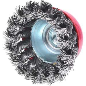 KS <b>TOOLS</b> - 340.0025 Rust free stainless steel wire jar brush 0,5mm - EAN 4042146235768 <b>ABRASIVES</b> - Product Image 1