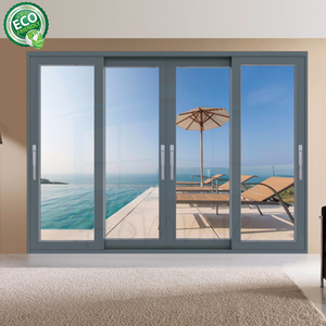 Portes coulissantes surdimensionnées sur mesure haut de gamme, portes coulissantes en aluminium robustes pour villa - Product Image 1