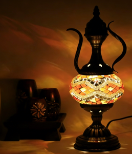 Lampade da Tavolo LED Turche Artigianali in Mosaico (TC1M03) di Tokin-lighting - Product Image 2